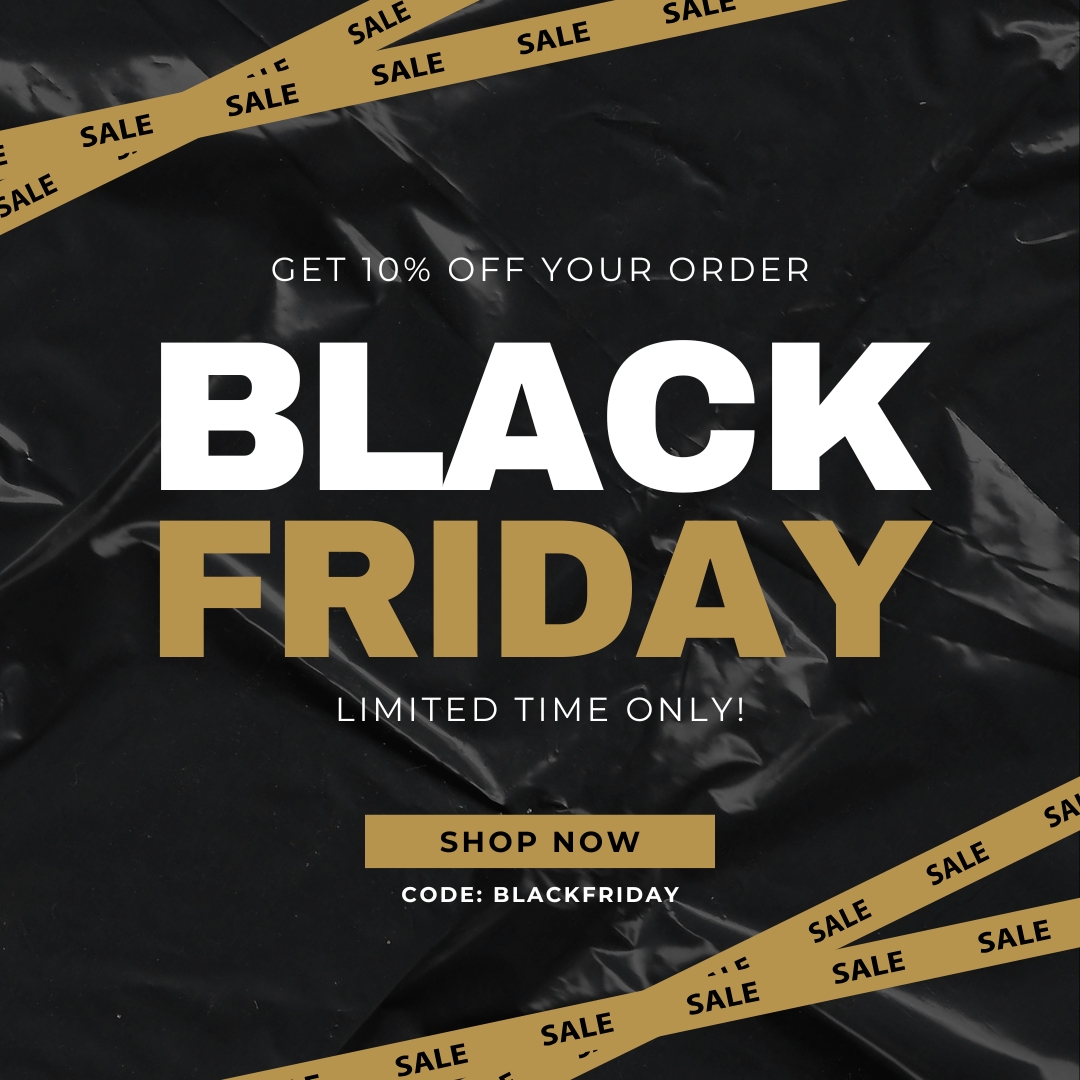 black friday 10% off